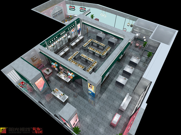 眼鏡展柜布局要點，眼鏡店展示柜怎么擺放？
