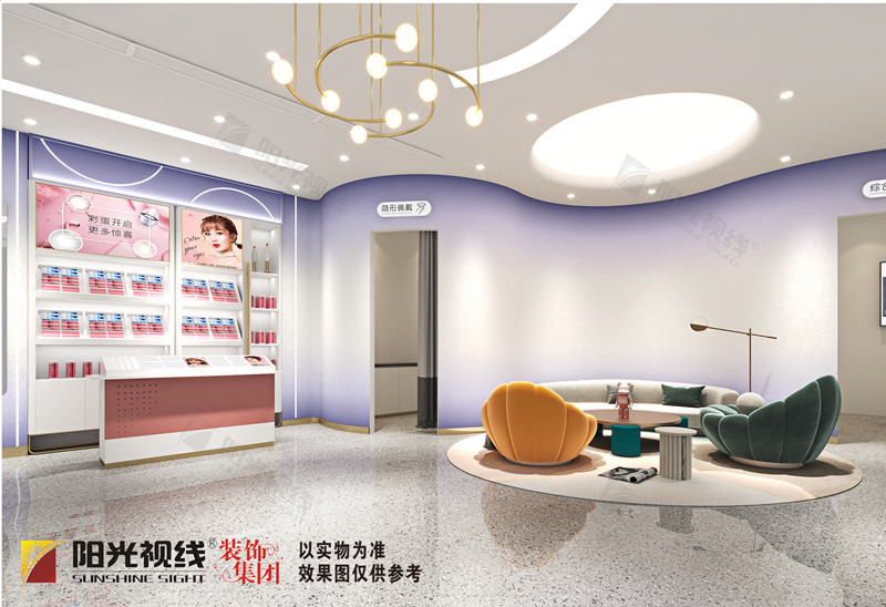 安徽合肥YUH眼鏡店裝修設(shè)計(jì)效果圖